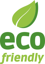 Icona eco friendly verde
